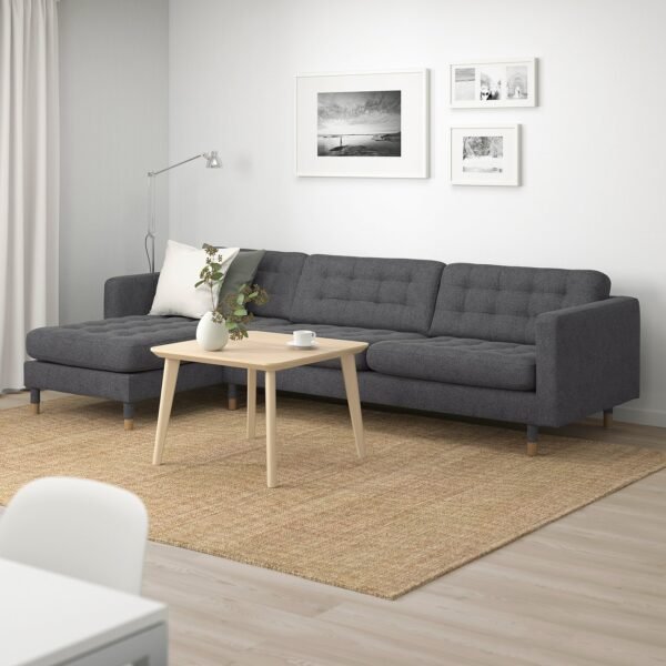 landskrona-4-seat-sofa-with-chaise-longue-gunnared-dark-grey-wood__0828971_pe680342_s5.jpg SofaLux 4CG - 4-seat sofa, with chaise longue/Gunnared dark grey/wood