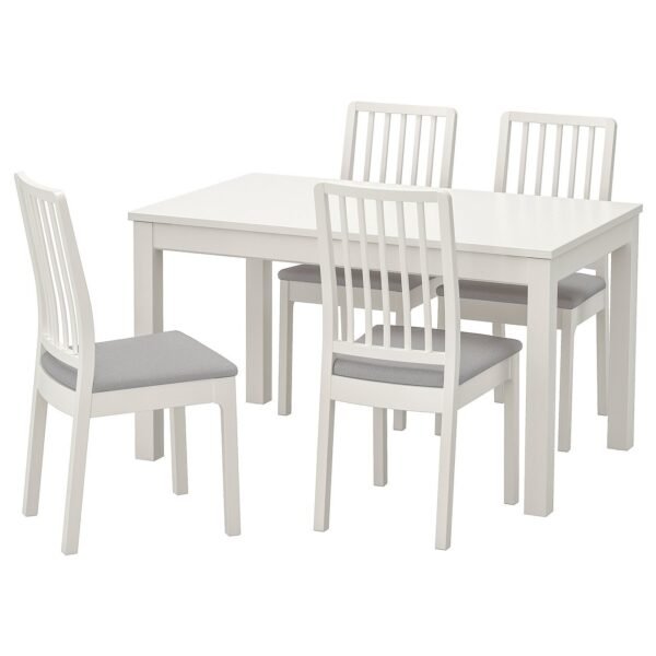 laneberg-ekedalen-table-and-4-chairs-white-white-light-grey__0754618_pe747985_s5-1.jpg Frostline 4 – Table and 4 chairs, white/white light grey, 130/190x80 cm