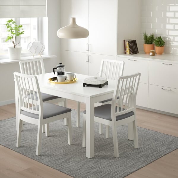 laneberg-ekedalen-table-and-4-chairs-white-white-light-grey__0798298_pe767217_s5.jpg Frostline 4 – Table and 4 chairs, white/white light grey, 130/190x80 cm