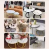 my-11134207-7ras9-mdpfvuptjw7307.webp Random 2 In 1 Flexible Coffee Round Tables Marble Texture Table Nordic for Living Room Furniture