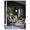 SofaLux 3C - 3-seat sofa with chaise longue, Gunnared dark grey