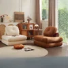 Random Tofu Block Modular Sofa Bed Lazy Reclining Fabric Detachable Washable Tatami Single Double Small Household Living Room Furniture