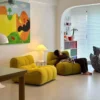 Random Retro Lazy Sofa Single Tatami Can Sit Balcony Bedroom Small Room Leisure