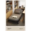 Folding bed for lunchtime rest single recliner office nap dual purpose small sofa companion adults home use