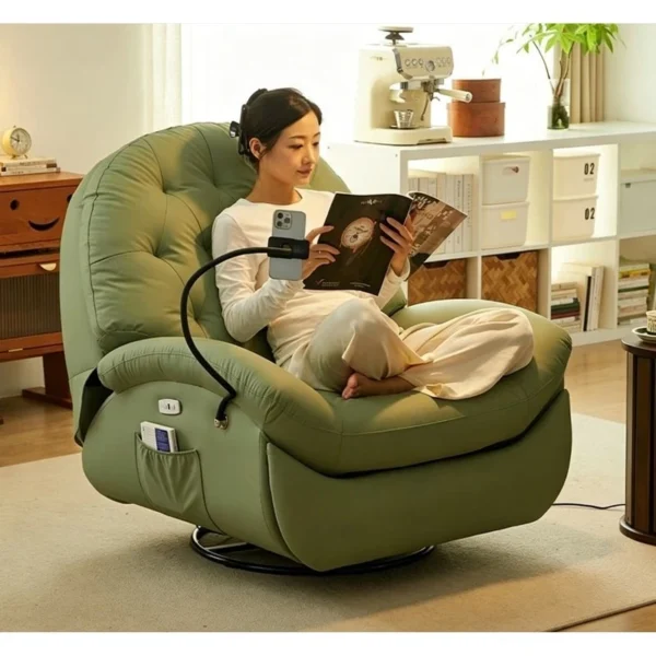 Space Capsule Lazy Sofa Electric Rotating Reclining Rocking Chair Single Home Leisure