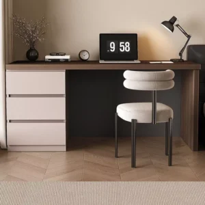 Extendable Wall Mounted Desk With Drawers Integrated Makeup Table Bedroom Home Office Study
